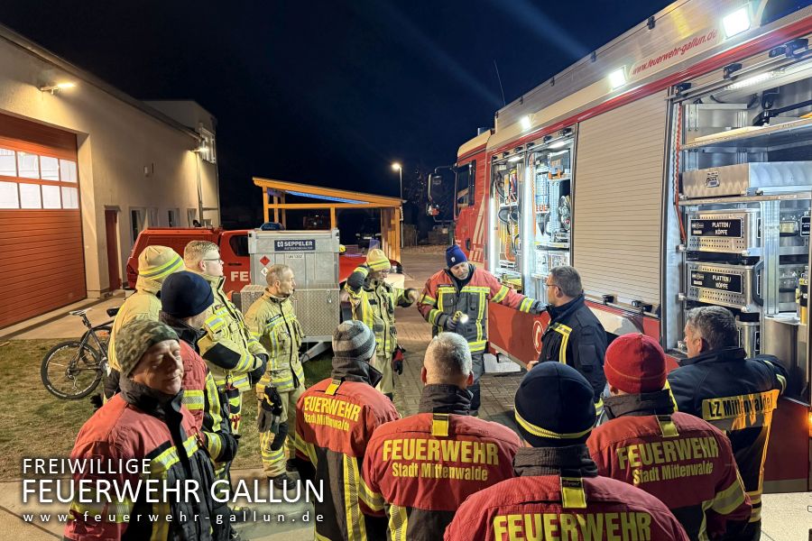 Ausbildung TH-ZUG LDS in Bestensee